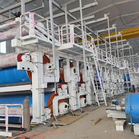 Machine de recyclage de papier usagé Yunda 100tpd pour boîte en Carton Kraft OCC Cannelure et production de papier de carton Duplex avec roulement