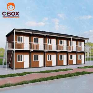 Cbox Bâtiment de bureau préfabriqué moderne Hôtel mobile Structure en acier Panneau sandwich Hôpital École Maison conteneur en kit - Product Image 2
