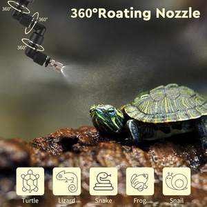 <span class=keywords><strong>Brumisateur</strong></span> automatique pour reptiles, humidificateur pour terrariums avec minuterie, tuyaux de pulvérisation, système de brumisation électronique, arroseur - Product Image 5