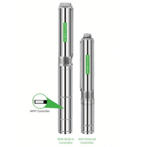 Ensemble de pompe à eau profonde à haute pression hybride solaire AC/DC Difful 2 HP MPPT en acier inoxydable OEM pour l'irrigation et l'agriculture <span class=keywords><strong>1100W</strong></span> - Product Image 1