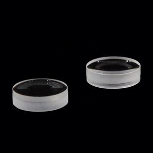 Lente cementada acromática de vidrio óptico de 15mm de diámetro para sistema óptico - Product Image 4