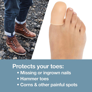 Puntale e protezione in Gel-cuscini e protegge per fornire sollievo da unghie dei piedi mancanti o incarnite, calli, vesciche, dita dei martelli - Product Image 2