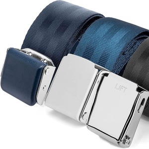 Rallonge de <span class=keywords><strong>ceinture</strong></span> de sécurité <span class=keywords><strong>d</strong></span>'<span class=keywords><strong>avion</strong></span> réglable en polyester de 7 à 31 pouces, type 2 points, pour ceintures de sécurité de voiture, compatible avec toutes les compagnies aériennes américaines, marque OEM Southwest - Product Image 6