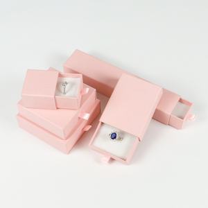 Caja Personalizada de Múltiples Colores, Caja Deslizante, Cajas para Joyería, Embalaje de Cartón Rígido con Cajón, Caja de Regalo de Papel para Colgantes y Joyas - Product Image 3