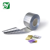 Feuille d'aluminium Blister, emballage médical personnalisé, comprimés à revêtement souple, rouleau de feuille de scellage Blister