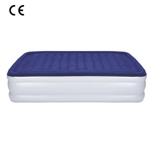 Kasur udara inflating sendiri ukuran Queen, kasur angin sesuai pesanan, tempat tidur berkemah, kasur udara dengan Pompa - Product Image 5