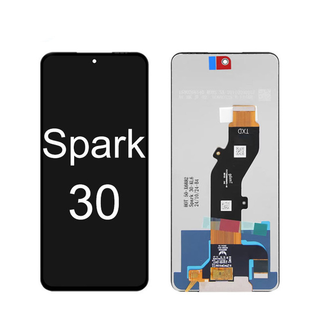 Factory Price Lcd Screen for Tecno Spark 30C Go1 Go1S Pop9 Itel A80 KL4 Lcd Repair Touch Screens