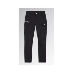 DIADORA UTILITY - 702.179826-80013/46 Pantalon de travail slim noir confortable pour femme en tissu technique déperlant - Product Image 1