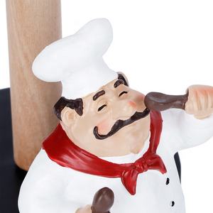 Ornement d'artisanat en résine personnalisé drôle autoportant double couche cuisine boutique restaurant porte-<span class=keywords><strong>papier</strong></span> de soie et support de <span class=keywords><strong>papier</strong></span> <span class=keywords><strong>toilette</strong></span> - Product Image 2