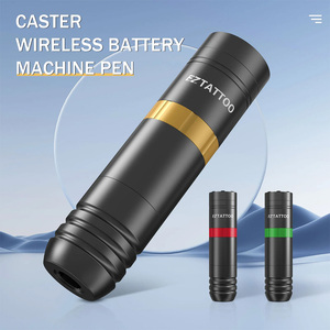Vente en gros de stylo à roulette à entraînement direct EZ Tattoo 1500mAh Capacité de la batterie 3.5mm Course Pistolet à tatouer <span class=keywords><strong>sans</strong></span> <span class=keywords><strong>fil</strong></span> pour débutants - Product Image 1