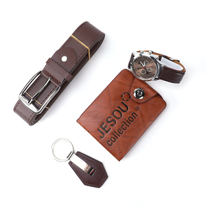 <strong>Cheap</strong> Corporate <strong>Gifts</strong> Wholesale Men'S Watches Belt Wallet <strong>Sets</strong> Are Popular As <strong>Gifts</strong> - Product Image 4