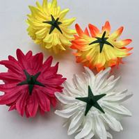 Bunga Buatan Tangan DIY 10cm, Bunga Kain Glitter 10cm, Ornamen Bunga Buatan Tangan