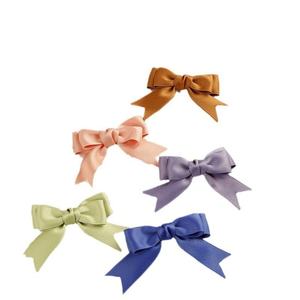 Usine en gros 4cm Double face couleur unie <span class=keywords><strong>rouge</strong></span> bleu or ruban de satin de polyester - Product Image 6