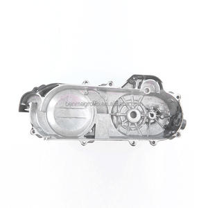 Junta de arranque de motocicleta <span class=keywords><strong>cubierta</strong></span> de motor derecha arrancador de cárter con correa 669 reemplazo GY6 <span class=keywords><strong>50cc</strong></span>-100cc Scooter - Product Image 5