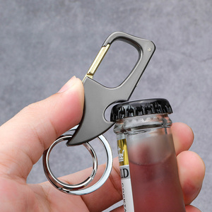 Bán Hàng Nóng New Mini Knife Keychain Có Thể Gập Lại Chữ Cá Nhân Đa Chức Năng Mở Chai Móc Chìa Khóa - Product Image 6