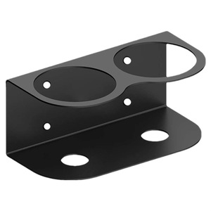 Wall Mounted <b>Spray</b> Bottle Holder 3 Hole <b>Set</b> Heavy Duty Powder Coated For Kitchen Bathroom Hospital Workshop Storage - Product Image 4