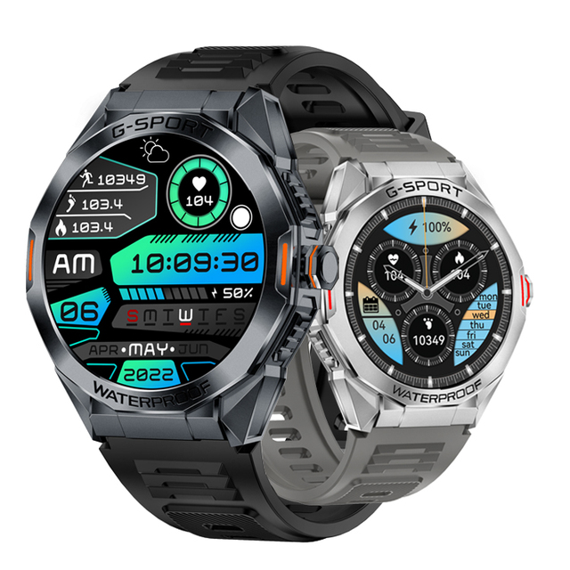 2024 Outdoor Smartwatch 1.46 Inch 350mAh Battery BT Call Health Monitoring Men Women Sport Smartwatch H89