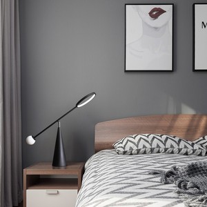 Lámpara de Mesa Posmoderna de Mármol Ajustable, Iluminación Nórdica para Dormitorio, Control de Interruptor E27, Garantía de 1 Año - Product Image 2