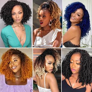 <span class=keywords><strong>Extension</strong></span> per capelli sintetici ricci Yanky Twist Crochet, pre-laccati, Mini Twist Micro Yaki Twist, per donne nere - Product Image 6