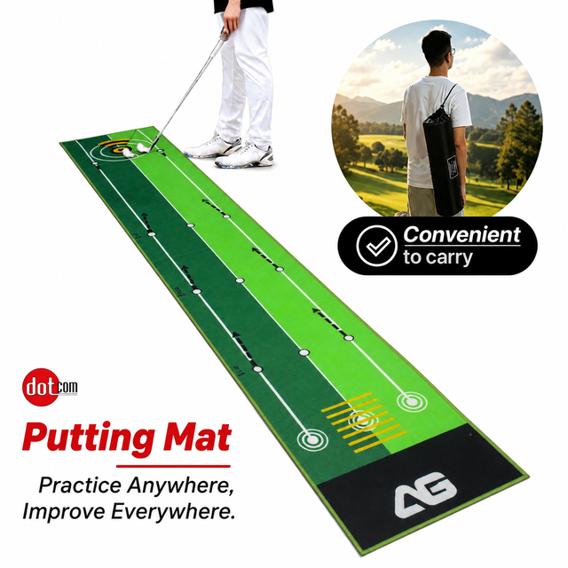 Custom Golf Training Chipping Mat Aid Strike Golf Course Practice Hitting Putting Green Mat for Indoor