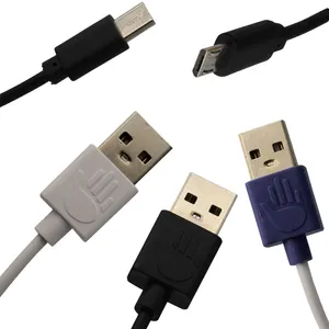 하이 퀄리티 USB 2.0 마이크로 USB 케이블 패드 배터리 충전기 전화 V8 케이블 마이크로 USB Pantalla Led 남성