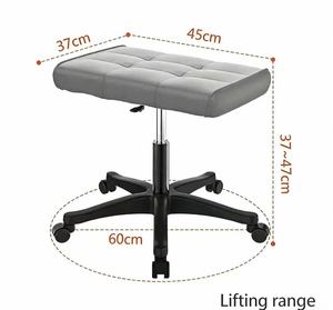 Reposapiés ajustable, altura regulable, reposapiés para sofá, para oficina en casa, reposapiés, taburete, herramienta para la siesta - Product Image 5