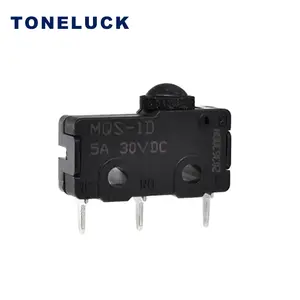Toneluck-Micro interrupteur électronique avec borne PCB, SPDT, MQS-1D, 5A, 30V