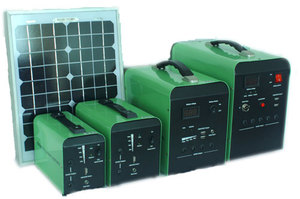 Factory <b>Solar</b> PWM Off Grid Home Use Mini Hybrid <b>Solar</b> Energy Systems 300W 12VDC <b>Solar</b> Portable <b>Generator</b> Kit - Product Image 5