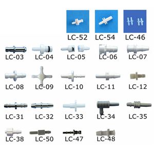 Peças de pressão arterial do conector do GÁS do material do LC-05 ABS para o ex-tubo BP, mangueira de ar, manguito NIBP, esfigmomanômetro eletrônico - Product Image 6
