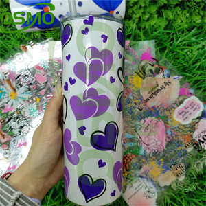 Autocollant UV DTF Osmo motif floral printanier tendance avec enveloppe de transfert UV pour gobelet mince de 20 oz - Product Image 5