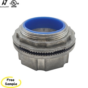 Raccordi Metallici Filettati per Condotti Rigidi Isolati in Zinco Pressofuso (RMC) da 3/4 di Pollice, Impermeabili, Inclusi - Product Image 1