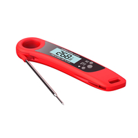 Équipement de cuisson pratique et facile Thermomètre à viande numérique Herbe extérieure BBQ Porc Piscine Poisson Volaille Thermomètres