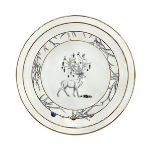 New Creative Christmas Dinnerware Sets <b>Portable</b> Reusable Ceramic Dish Tableware with Dishwasher Safe - Product Image 3
