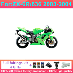 Nuevo Kit de Carenado de Plástico ABS para Motocicleta, Compatible con Zx6r 636 Zx-6r 2003 2004 03 04, Carenados Completos Personalizados, Carrocería Zxmt Zx-6r/636 2003 - Product Image 6