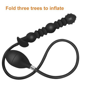 Dilatador Anal Inflable Grande y Plegable, Consolador Anal - Product Image 4