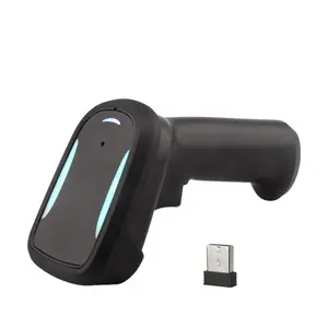 1D 2D QR-код USB кабель проводной Ручной считыватель штрих-кода сканер штрих-кода со светодиодной подсветкой