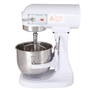 Mezclador <span class=keywords><strong>de</strong></span> alimentos planetario comercial XEOLEO, <span class=keywords><strong>batidora</strong></span> eléctrica <span class=keywords><strong>de</strong></span> 5L para hacer masa, <span class=keywords><strong>batidora</strong></span> <span class=keywords><strong>de</strong></span> pan en espiral con gancho para masa, cuenco extraíble - Product Image 2