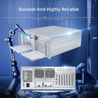 MeetNeng IPC 610 Servidor Industrial de Escritorio para Montaje en Rack 1U 2U 4U Core I3/i5/i7 8GB 128GB 8 Puertos USB en Stock
