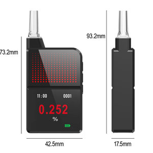 GaoX H3 Pro Éthylotest professionnel haute précision à pile à combustible, détection d'alcool, rechargeable par USB, portable, résistant à l'eau et au vent - Product Image 4
