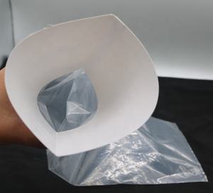 Bolsa desechable <span class=keywords><strong>de</strong></span> 1000ml con collar <span class=keywords><strong>de</strong></span> papel, bolsa para auto, avión, barco, <span class=keywords><strong>bote</strong></span> - Product Image 2