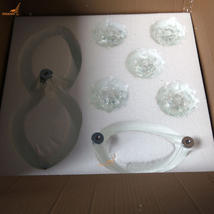 Crystal <strong>Lotus</strong> European Light Luxury <strong>Candle</strong> <strong>Holder</strong> Three Head Wedding <strong>Candle</strong> <strong>Holder</strong> for Home Decoration - Product Image 2