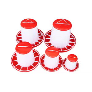 Gia Cố Mới Gà Thức Ăn Xô PP Chất Liệu Tự Động Gia Cầm Người Uống Thức Ăn Nhựa Cầm Tay Gia Cầm Trung Chuyển Pan Xô - Product Image 1
