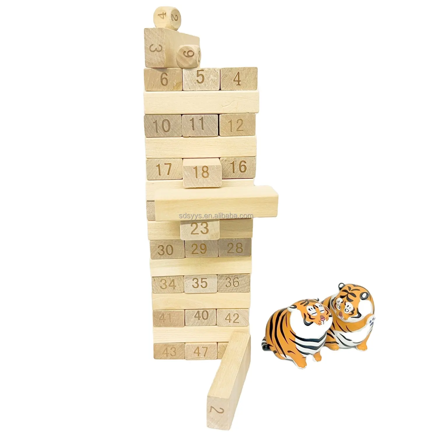 New Design Stacking Toys Balance Wooden Blocks Montessori Educational Game For Kids Wooden Toys Montessori