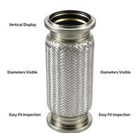 Tuyau flexible d'échappement en acier inoxydable OE M66 -709 -0320, pièce de rechange pour camions lourds commerciaux