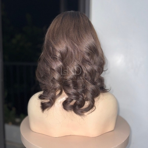 Peluca de Cabello Humano Vietnamita 100% Natural de Alta Calidad, Pelucas con Frente de Encaje, Cabello Ondulado - Product Image 6