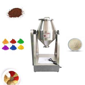 Mélangeur à tambour 10L 20L 30L 50L <span class=keywords><strong>100lL</strong></span> Mélangeur de poudre chimique Mélangeur de granulés de poudre Mélangeur pour l'industrie cosmétique - Product Image 3