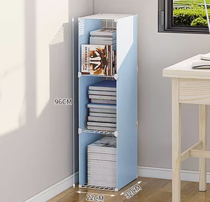 Cubes Storage Organizer Shelf Plastic Storage Box Organizer <b>Cabinet</b> Customized Book Storage Organizer <b>Display</b> Shelf Rack - Product Image 3