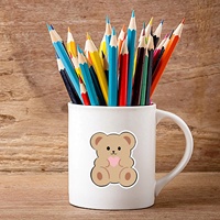 Paquete de 50 pegatinas decorativas de PVC impermeables con dibujos animados para niños, para laptop, taza, maleta, cuaderno, patineta, equipaje