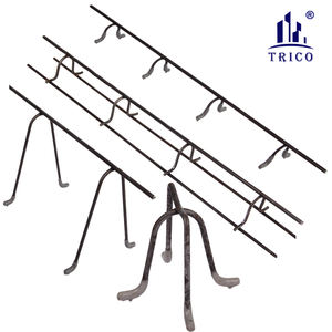 فاصل قضبان حديد التسليح، دعامة للبلاطات، قضيب تقوية علوي، كرسي قضيب حديد التسليح - Product Image 3