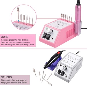 Lime à ongles <span class=keywords><strong>électrique</strong></span> professionnelle perceuse <span class=keywords><strong>manucure</strong></span> acrylique <span class=keywords><strong>pédicure</strong></span> Machine ensemble <span class=keywords><strong>Kit</strong></span> avec 1 paquet de bandes de ponçage - Product Image 3